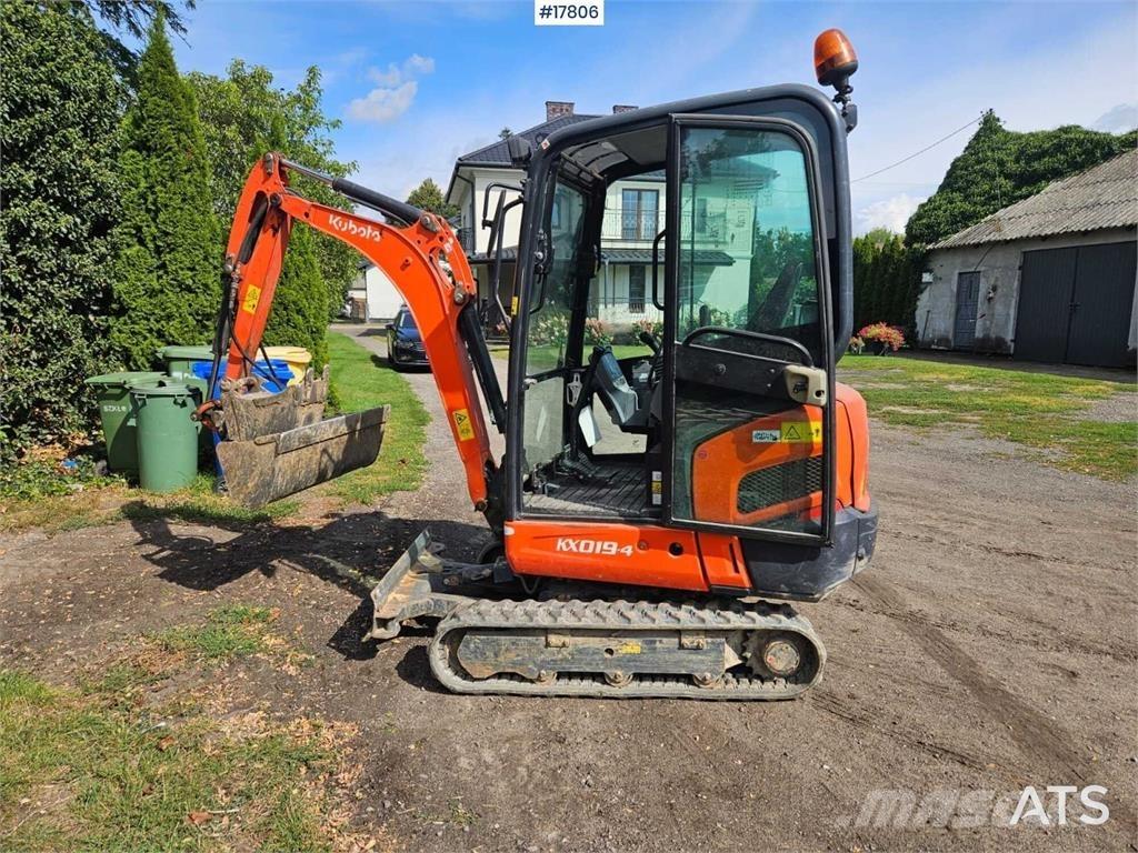 Kubota KX019-4 Mini pelle < 7t