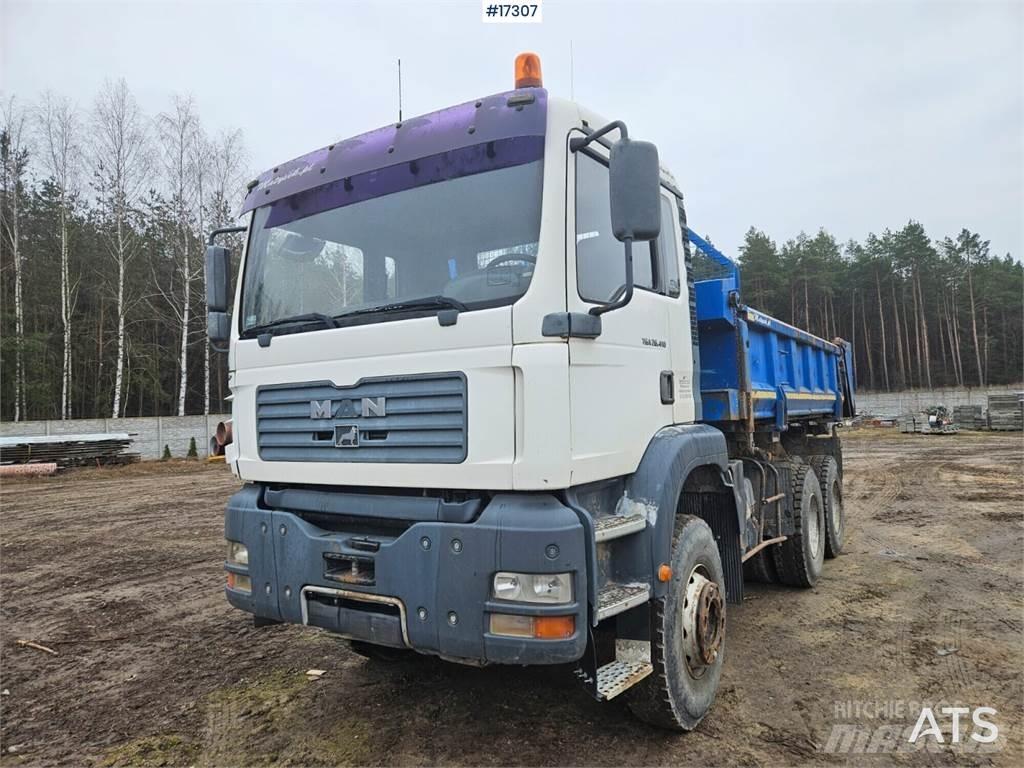 MAN TGA 26.410 Camion benne