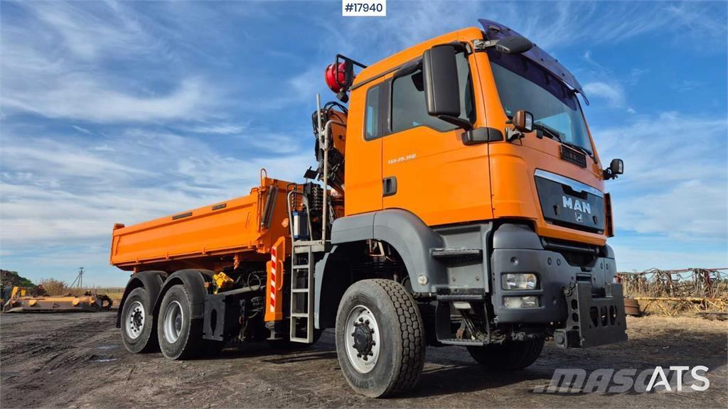 MAN TGS 28.360 Camion benne