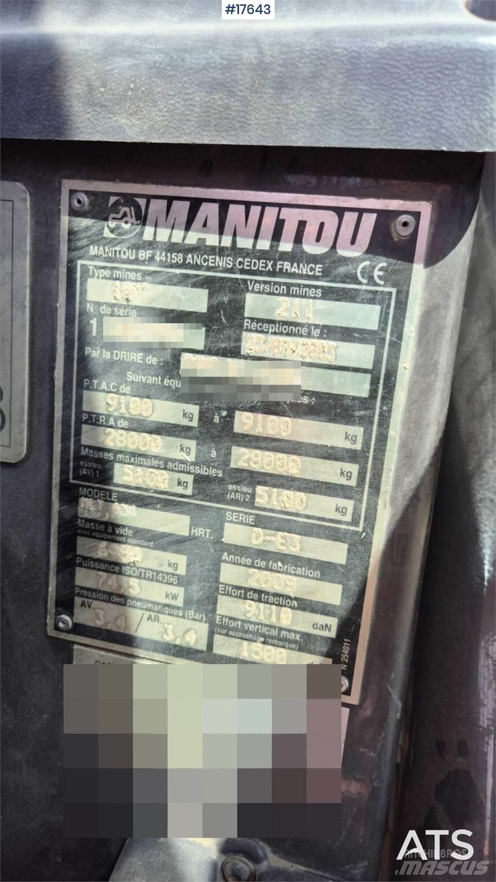Manitou MLT 634 Chariot télescopique