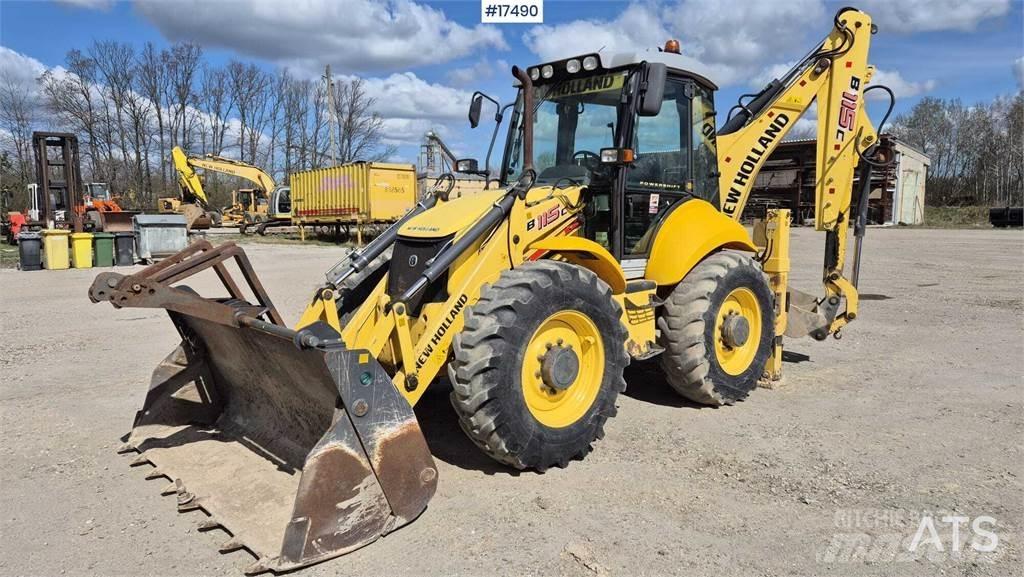 New Holland B 115C Tractopelle