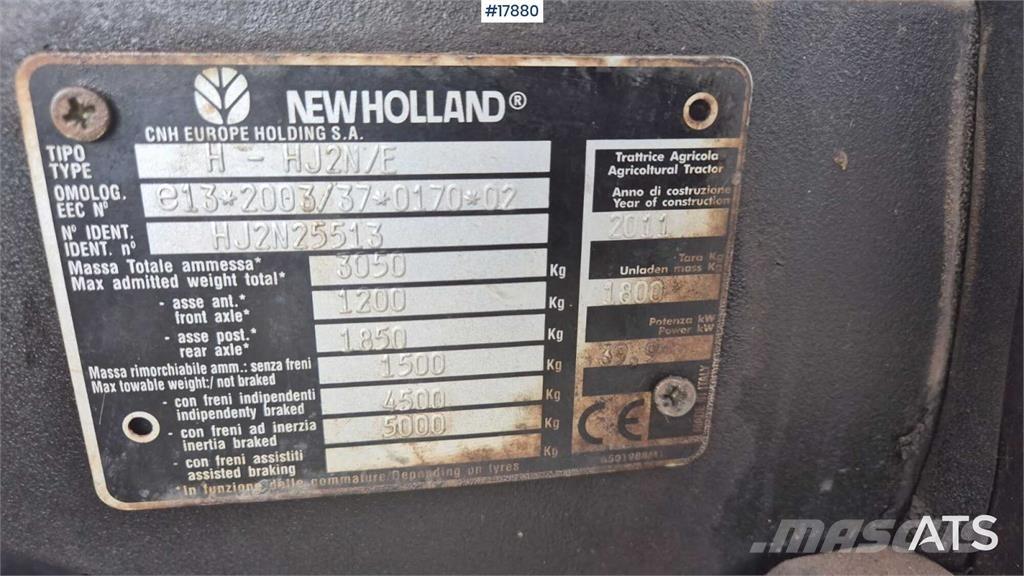 New Holland T 3040 Tracteur