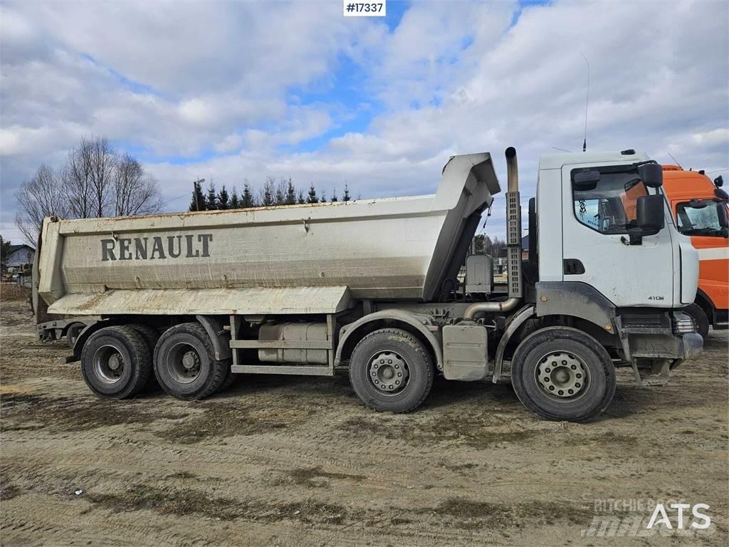 Renault Kerax 8x4 Camion benne