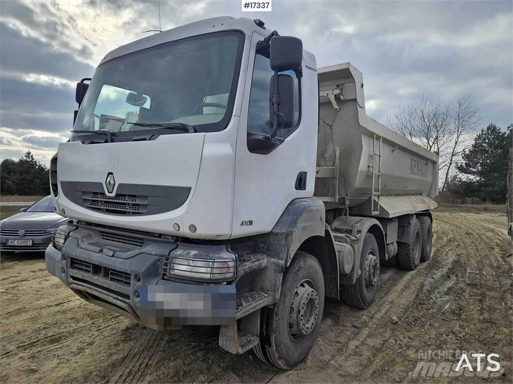 Renault Kerax 8x4 Camion benne