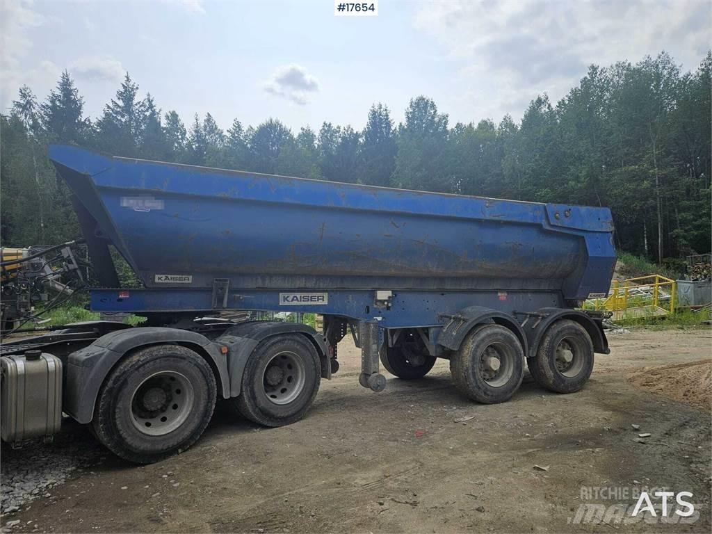 Robuste - KAISER S3302 Benne semi remorque