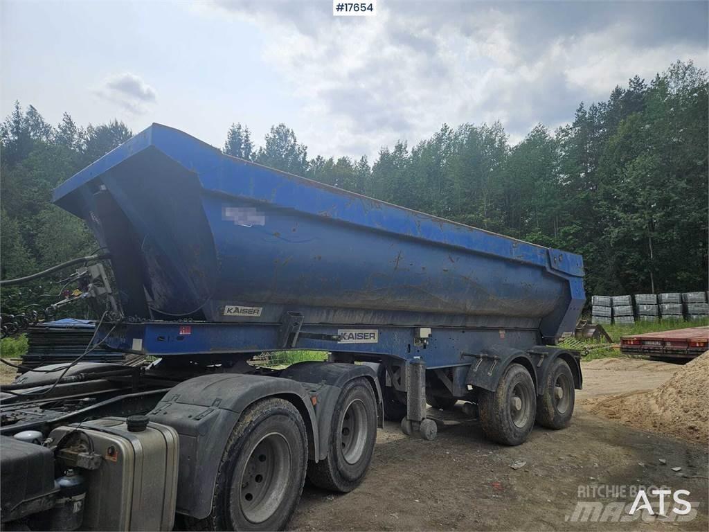Robuste - KAISER S3302 Benne semi remorque
