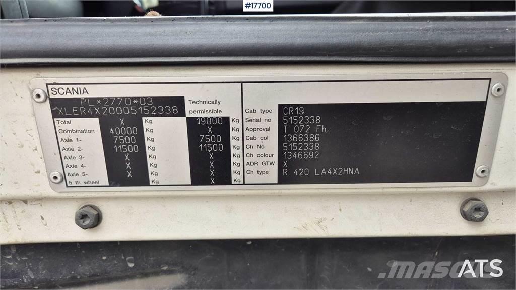 Scania R420 Tracteur routier