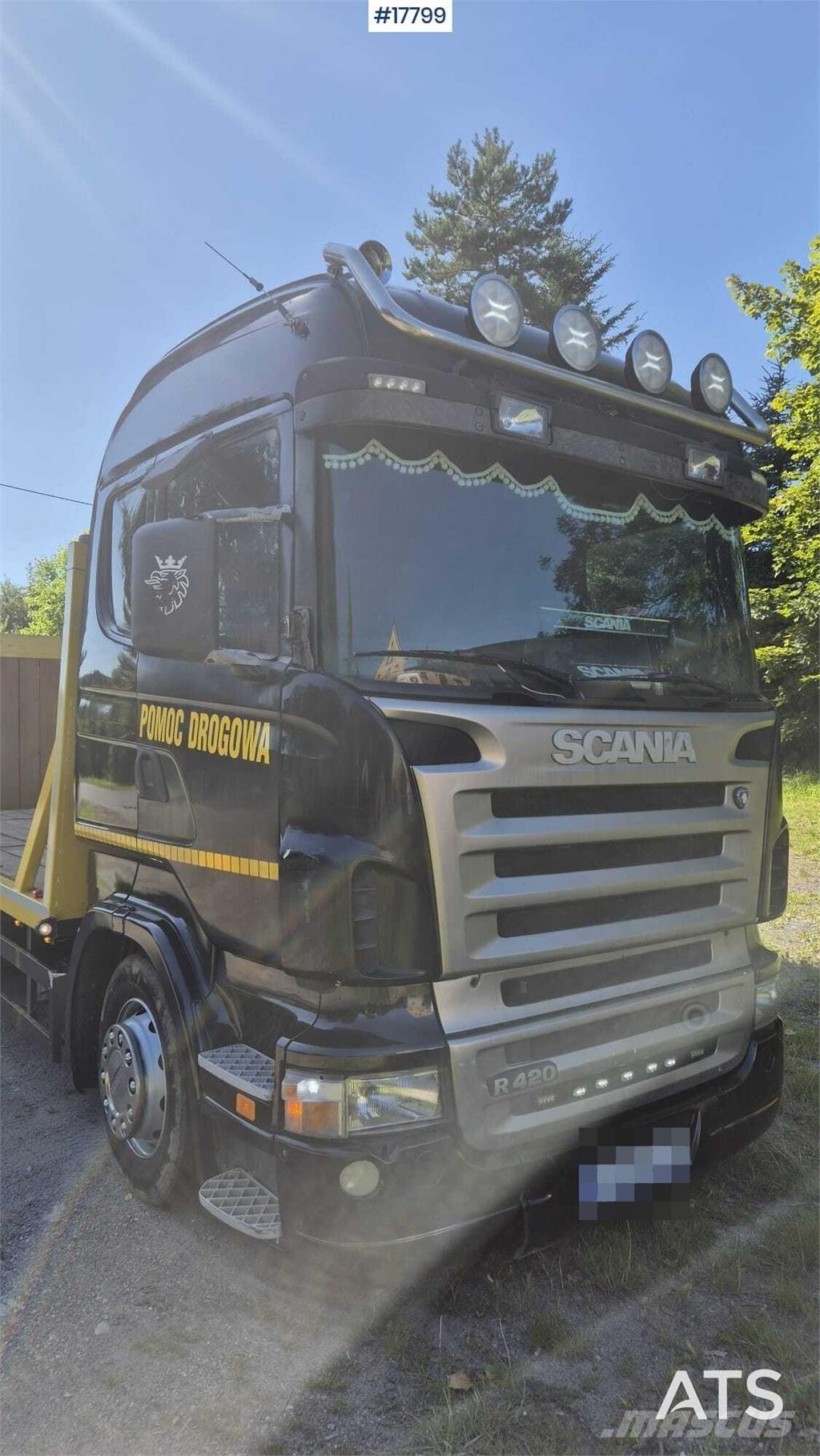 Scania R420 Camion treuil