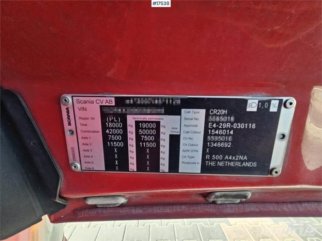 Scania R500 Tracteur routier