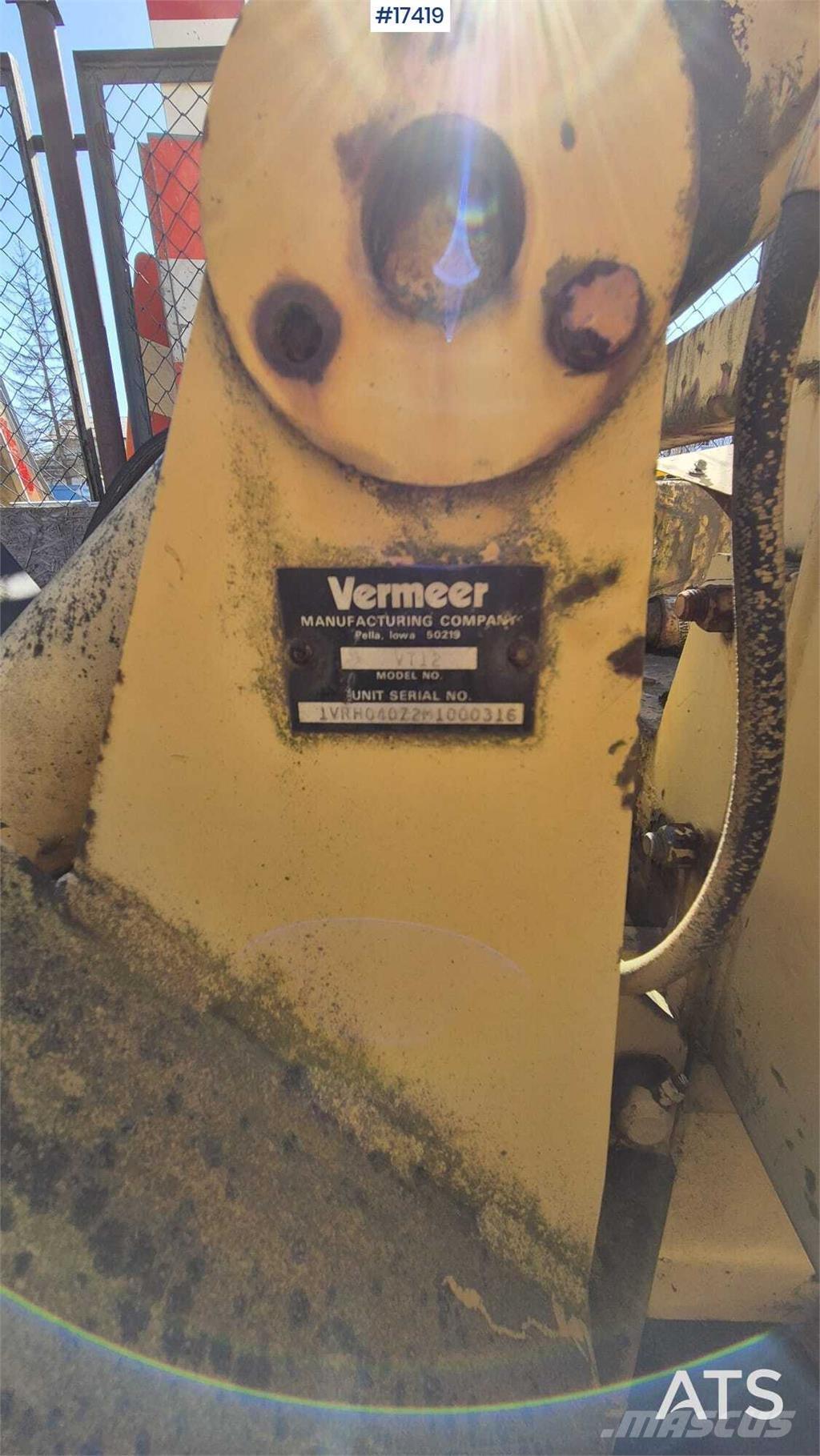 Vermeer V 450 Pelle sur pneus