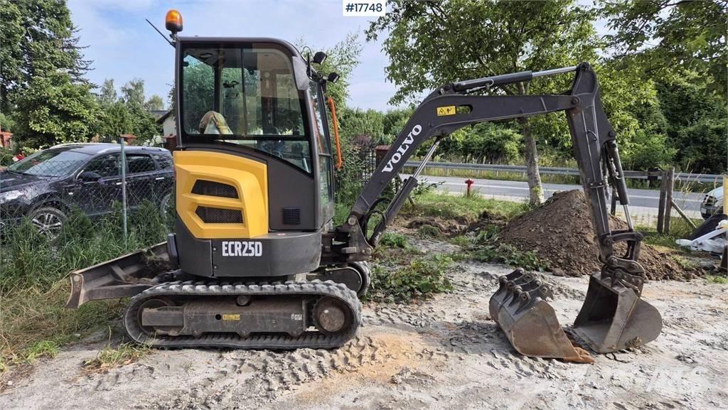 Volvo ECR25D Mini pelle < 7t