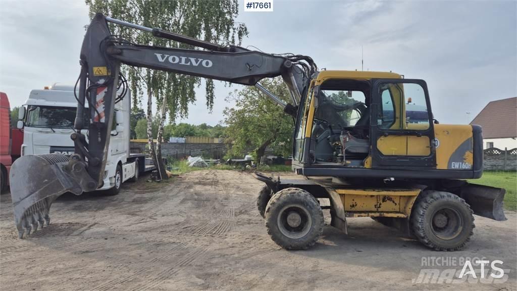 Volvo EW 160B Pelle sur pneus