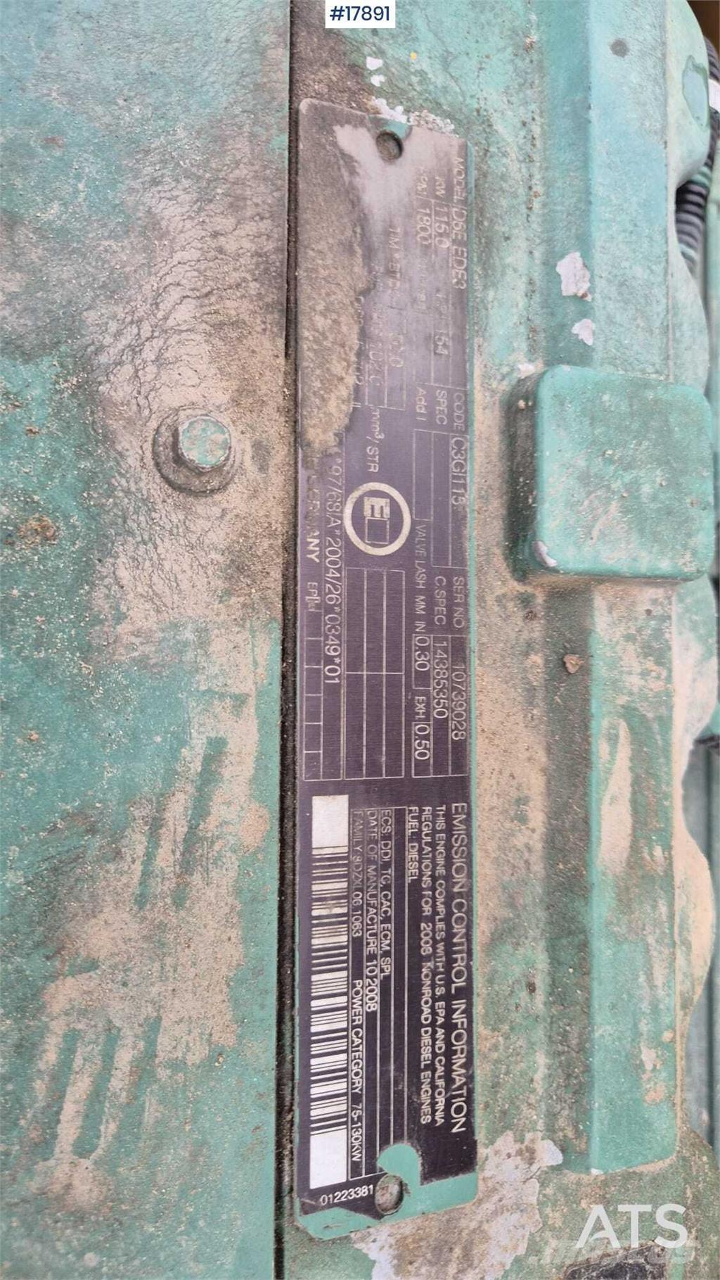 Volvo EW 160C Pelle sur pneus