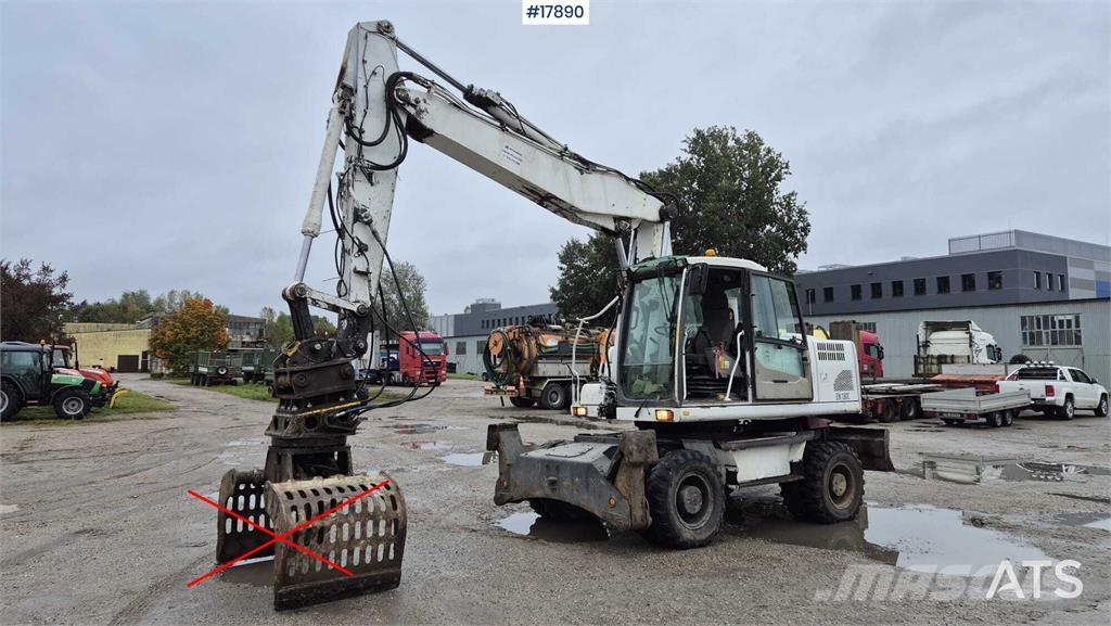 Volvo EW 180 C Pelle sur pneus