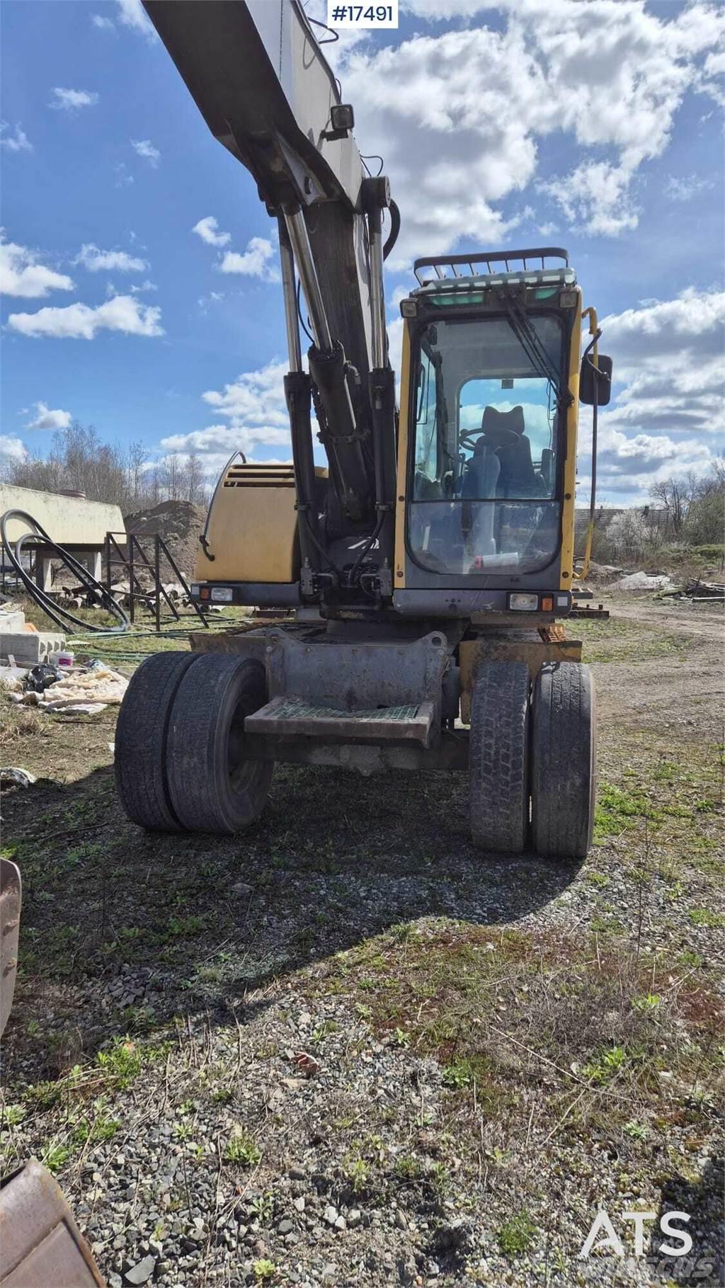 Volvo EW160B Pelle sur pneus