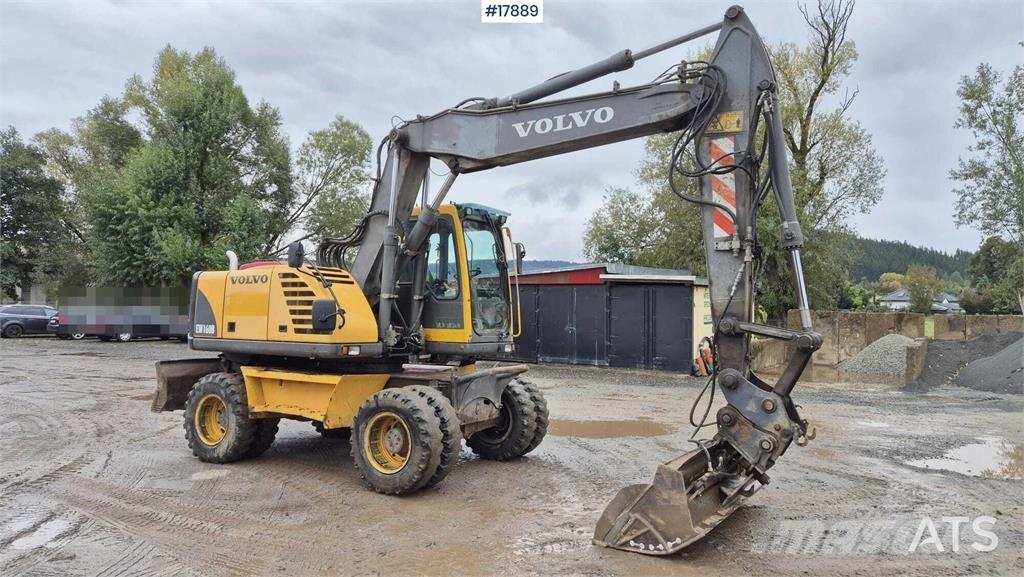 Volvo EW160B Pelle sur pneus