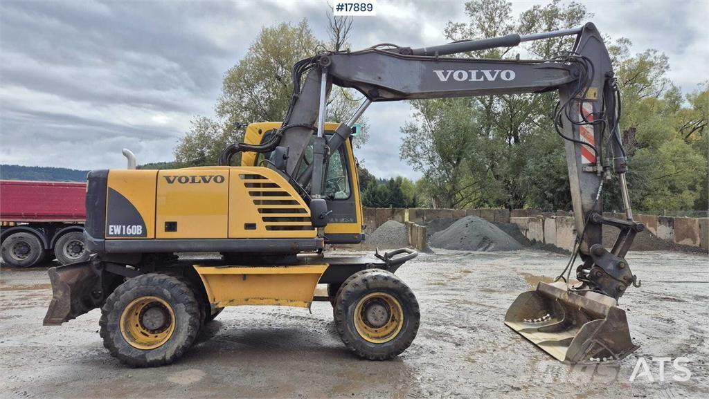 Volvo EW160B Pelle sur pneus