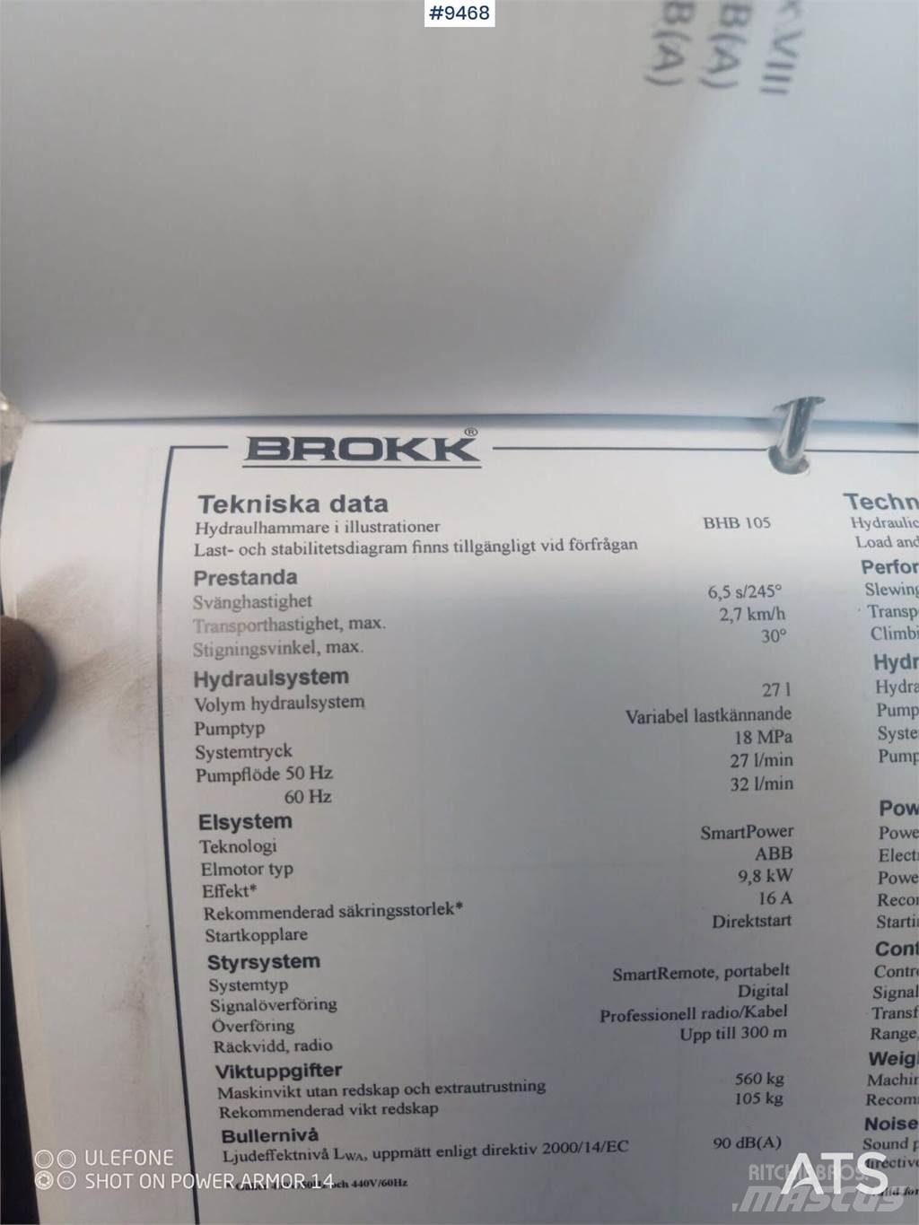 Brokk 70 Construction - Autres