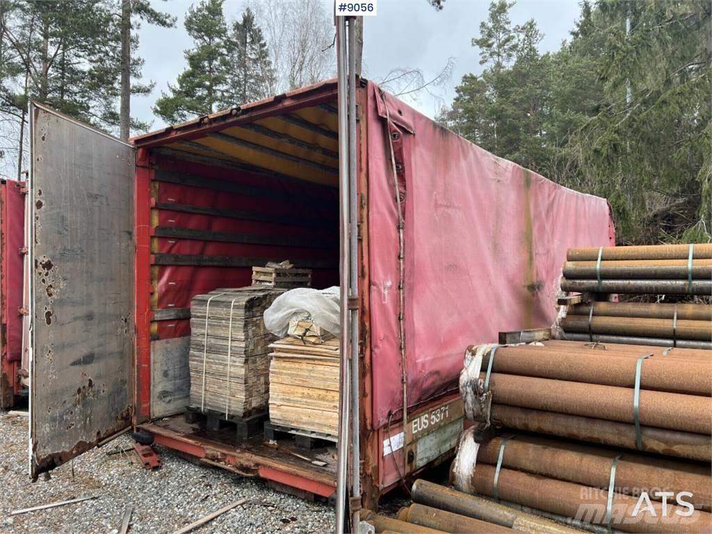  Container Med kapell Baraque de chantier