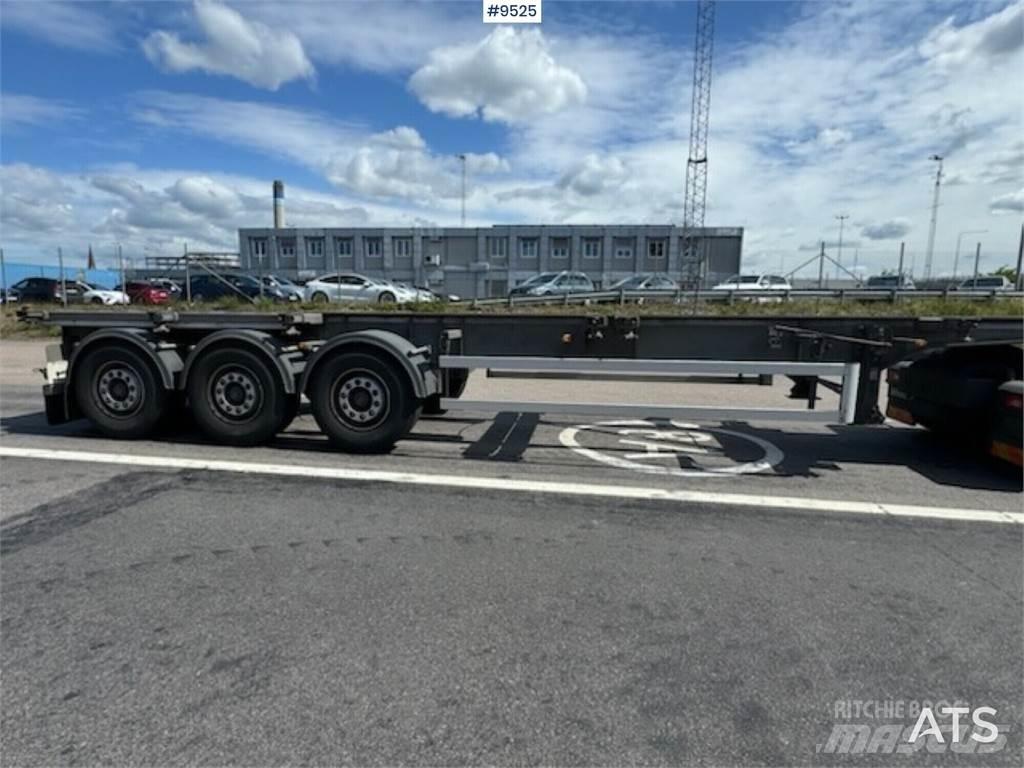 Fruehauf annet Semi remorque porte container
