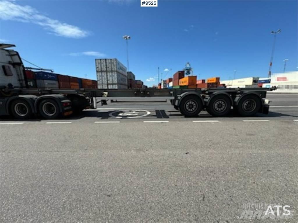 Fruehauf annet Semi remorque porte container