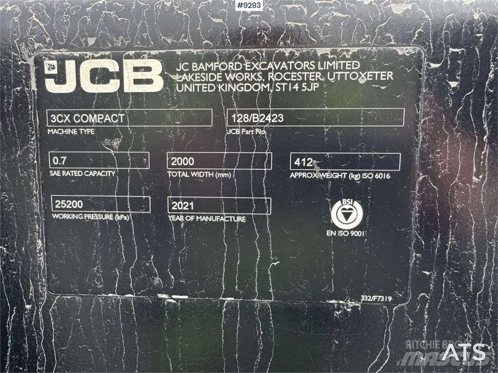JCB 3CX 10L5WH Tractopelle