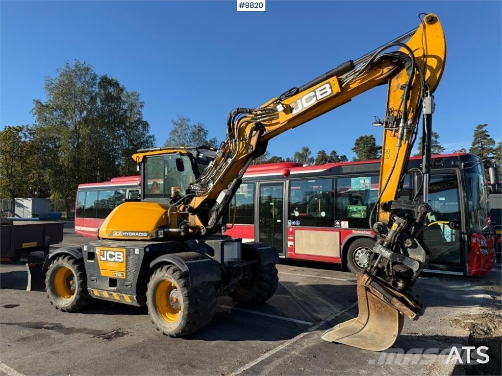 JCB Hydradig 110W Pelle sur pneus