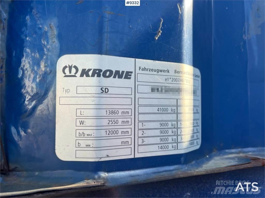 Krone SD Autres semi remorques
