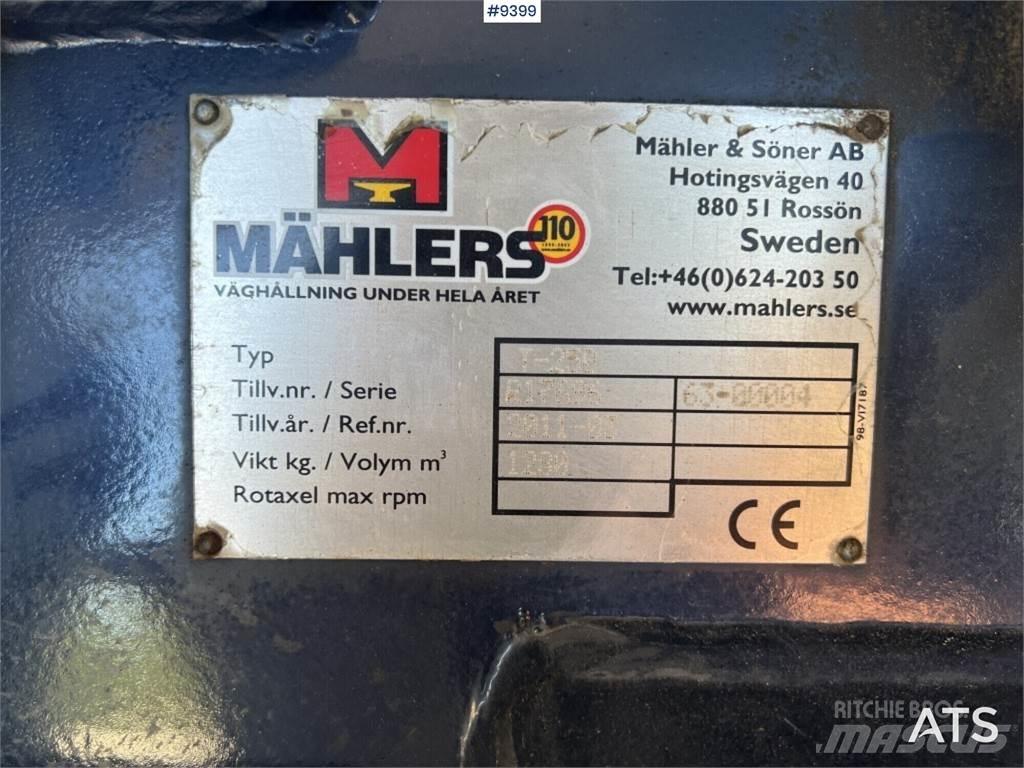  Mãhlers T-250 Accessoires pour centrale à béton