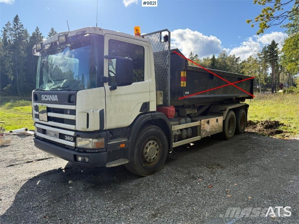 Scania P124GB Camion ampliroll