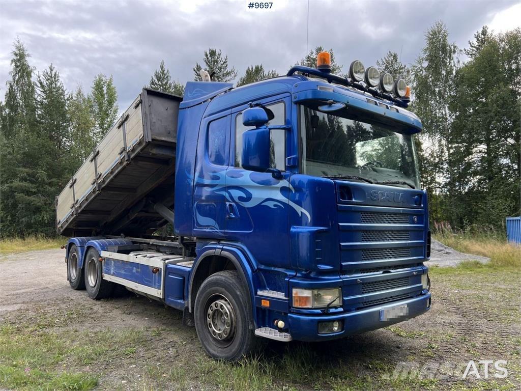 Scania R124GB6X4NB470 Camion ampliroll