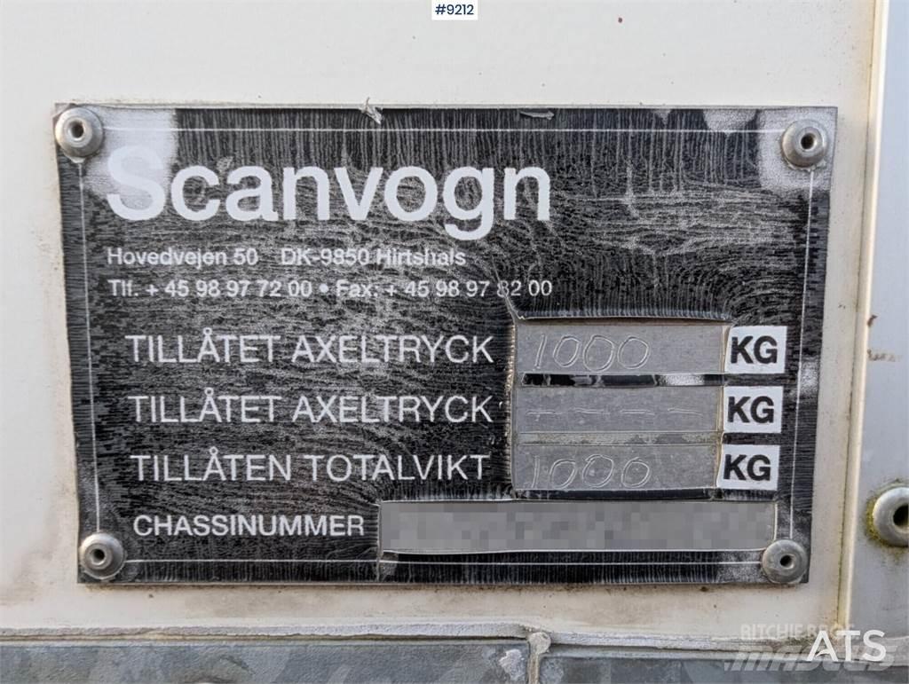 Scanvogn Vallavagnen Baraque de chantier