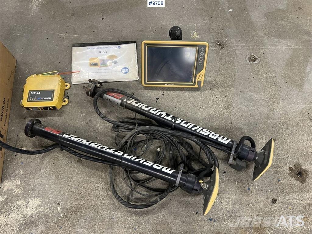 Topcon X-53 Pelle rétro arrière