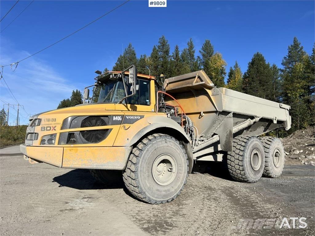 Volvo A40G dump truck Tombereau articulé