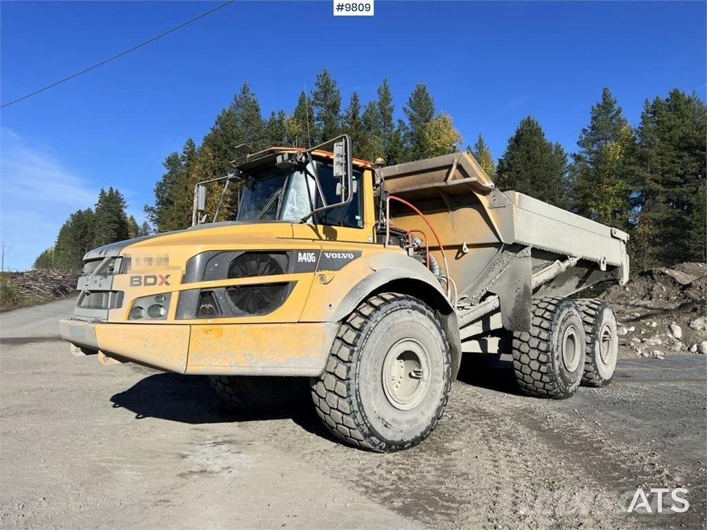 Volvo A40G dump truck Tombereau articulé