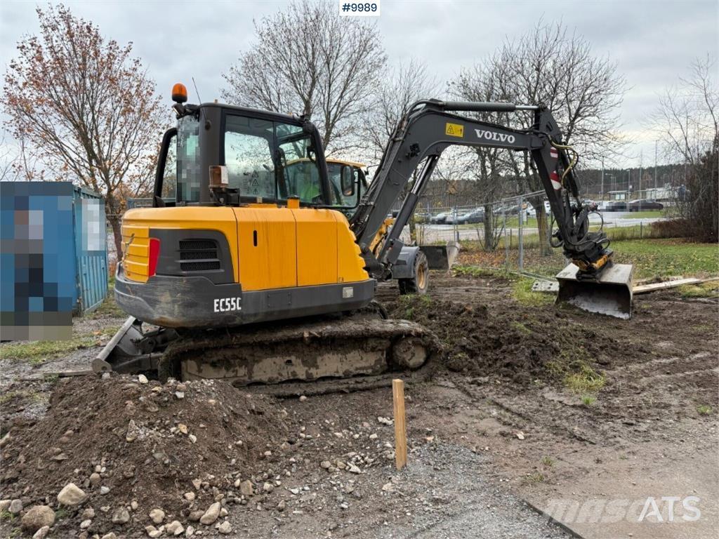 Volvo EC55C Mini pelle < 7t
