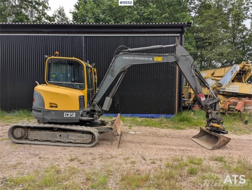 Volvo ECR58 Mini pelle < 7t