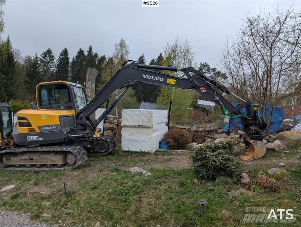 Volvo ECR88D PRO Mini pelle 7t-12t