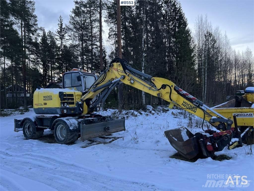 Wacker Neuson 9503-02 Pelle sur pneus