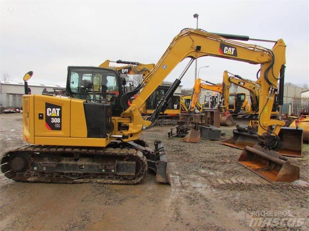 CAT 308 CR Pelle sur chenilles