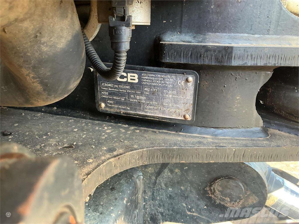 JCB 48Z-1 Pelle sur chenilles