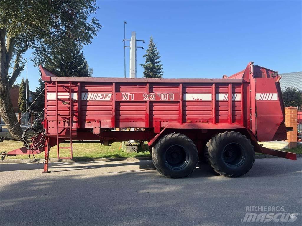 JF MT 22000 Dérouleuse, pailleuse
