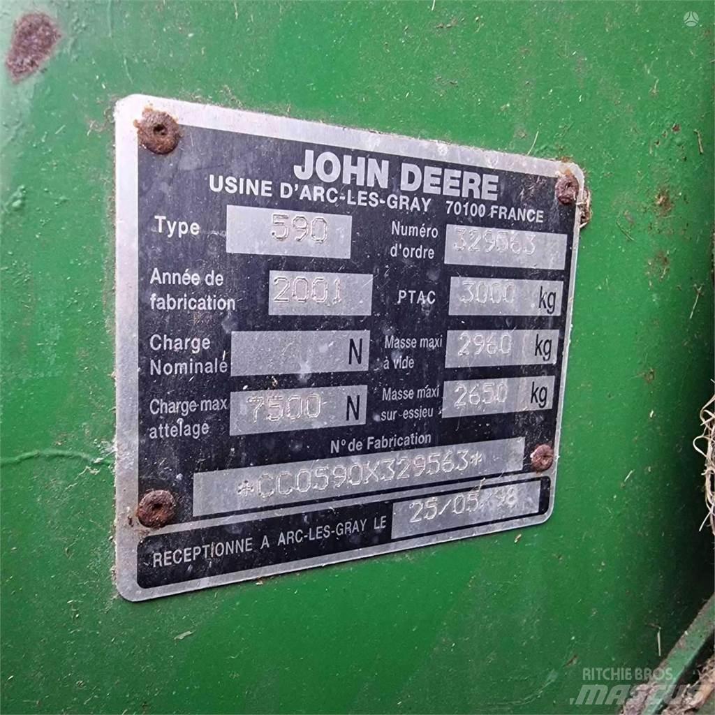 John Deere 590 Presse à balle ronde