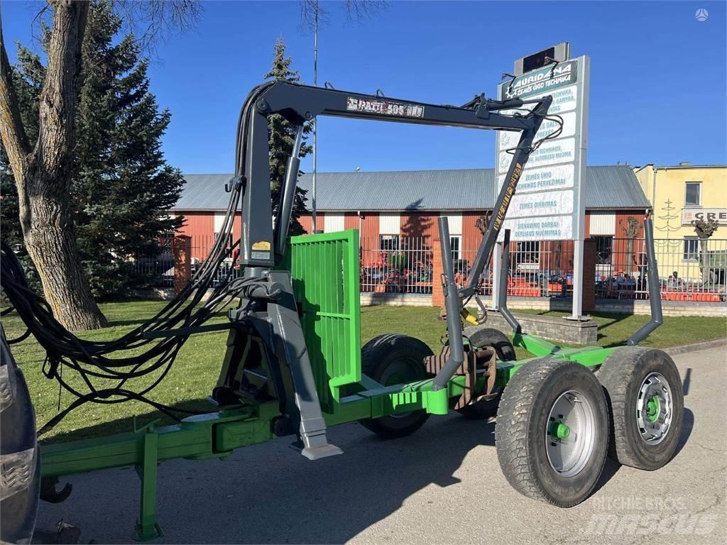 Kesla Patu 505 Remorque forestière avec grue