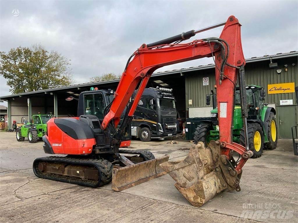 Kubota KX080-4 Pelle sur chenilles
