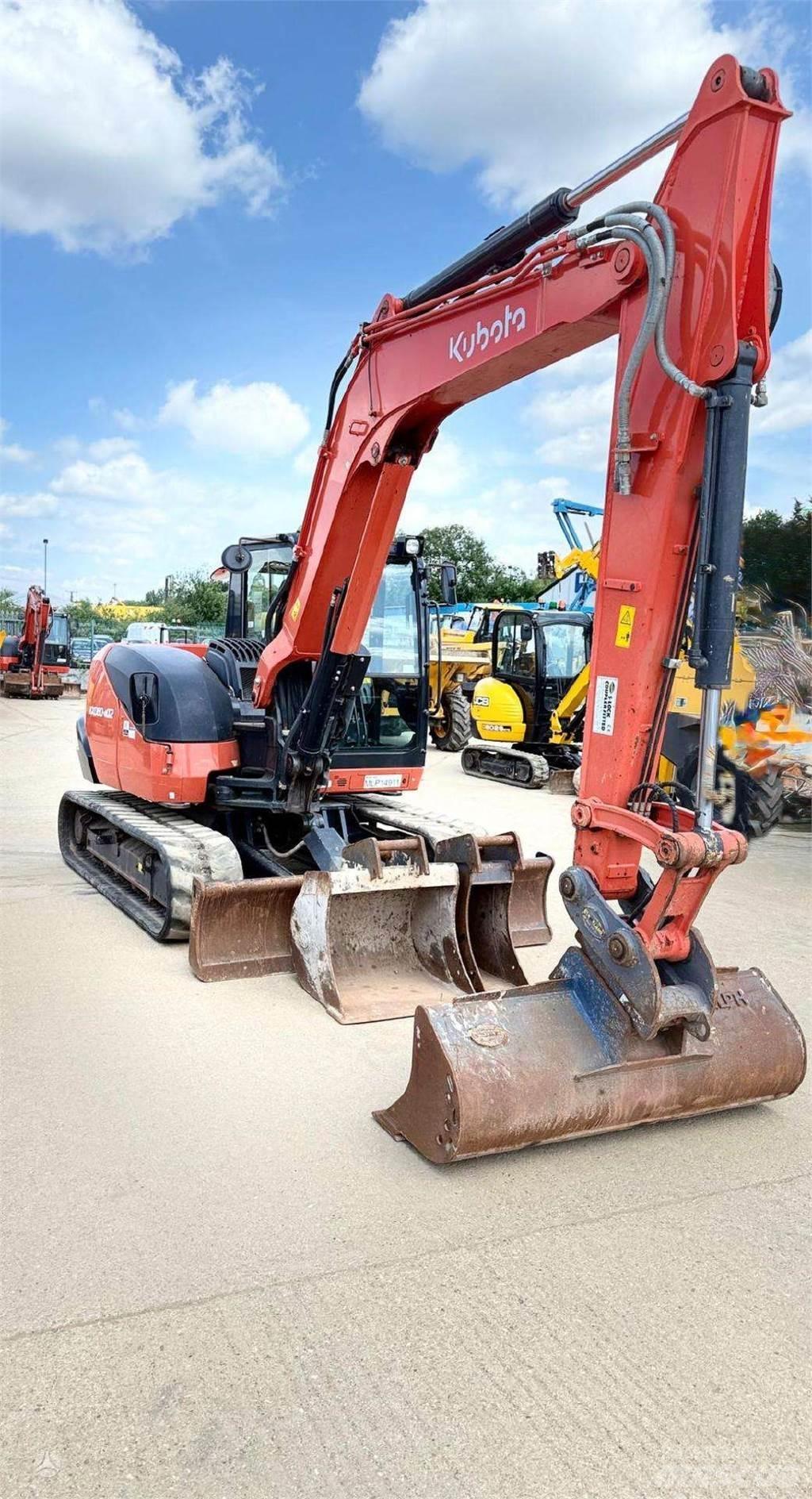 Kubota KX080-4 Pelle sur chenilles