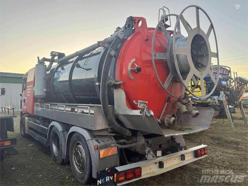 MAN TGS 28.440 Camion aspirateur, Hydrocureur