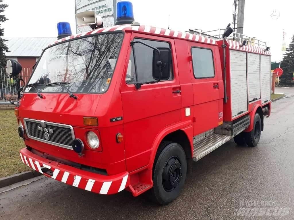 MAN VW 9136 Camion de pompier