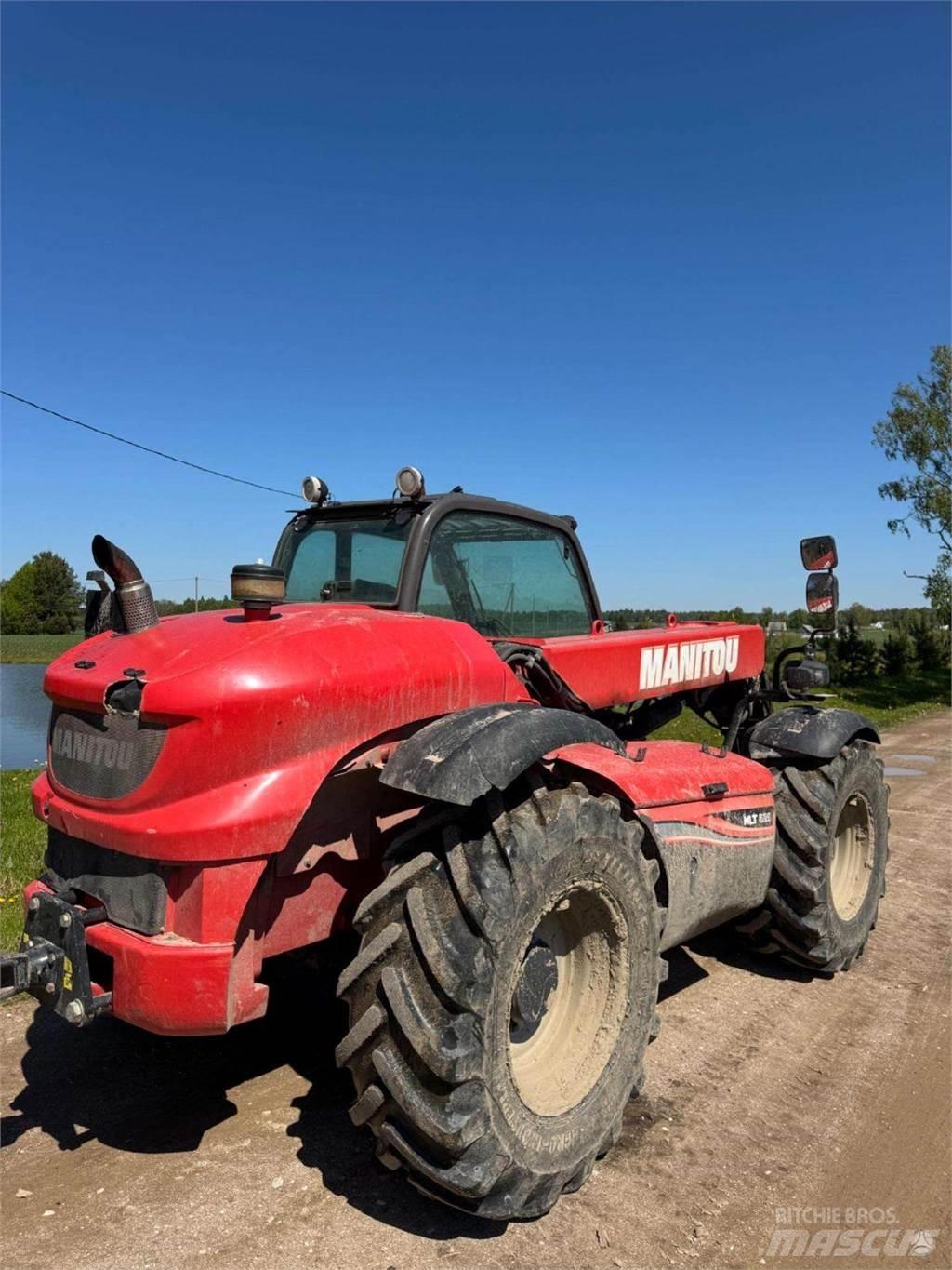 Manitou MLT629 Chargeur frontal, fourche