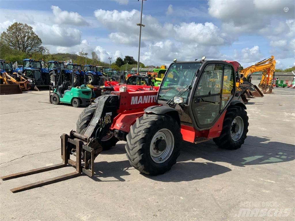 Manitou MLT741 Chargeur frontal, fourche